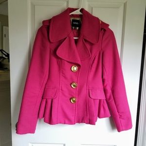 Pink Peplum Jacket